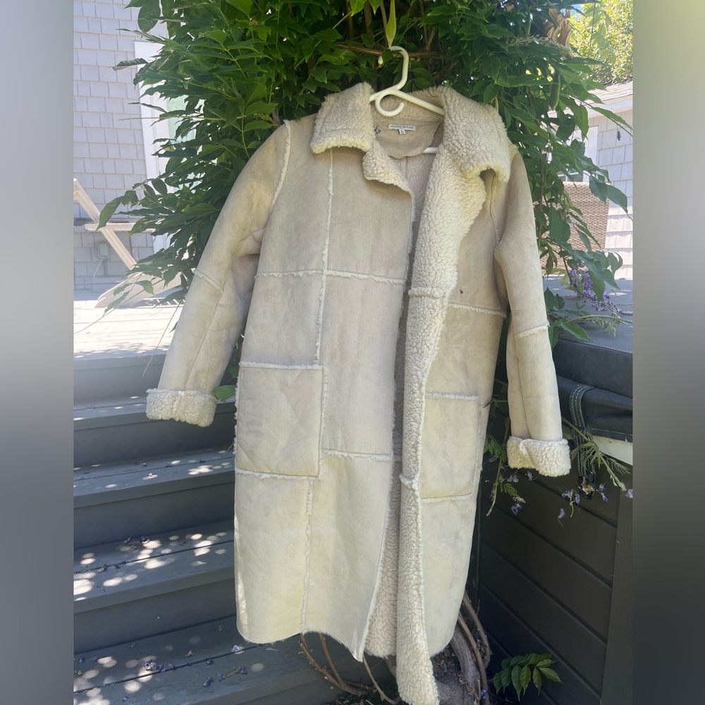 Vintage Sherpa Long Coat
